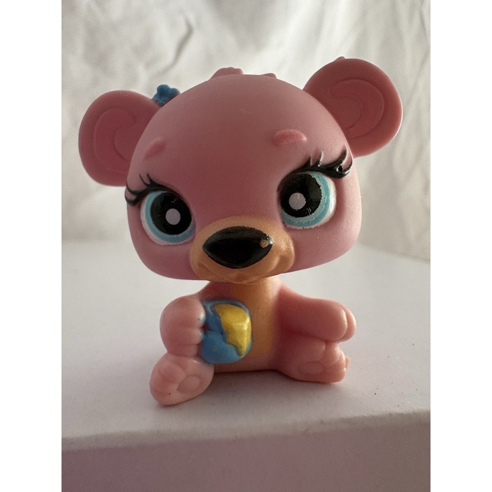 Bratz Lil Angelz Petz Bear Pink MGA Bobble Head Figure Honey Pot Animal Figure